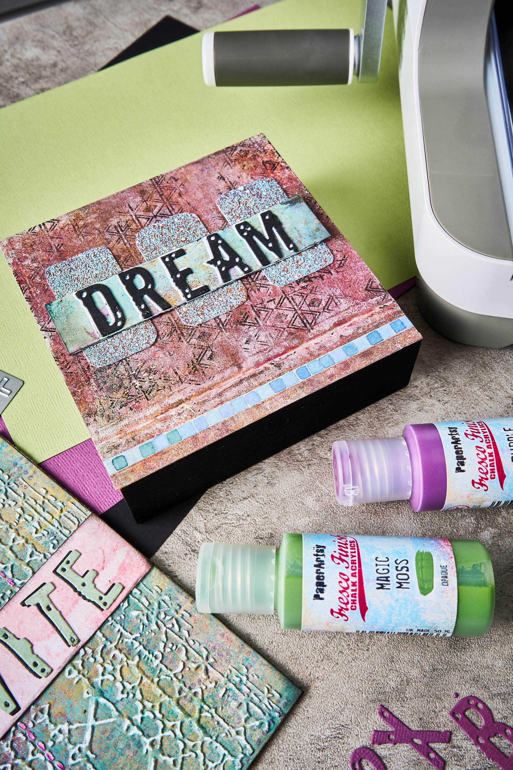 Sizzix 3D Embossing Folder, Magic Mesh by Seth Apter - Image 4