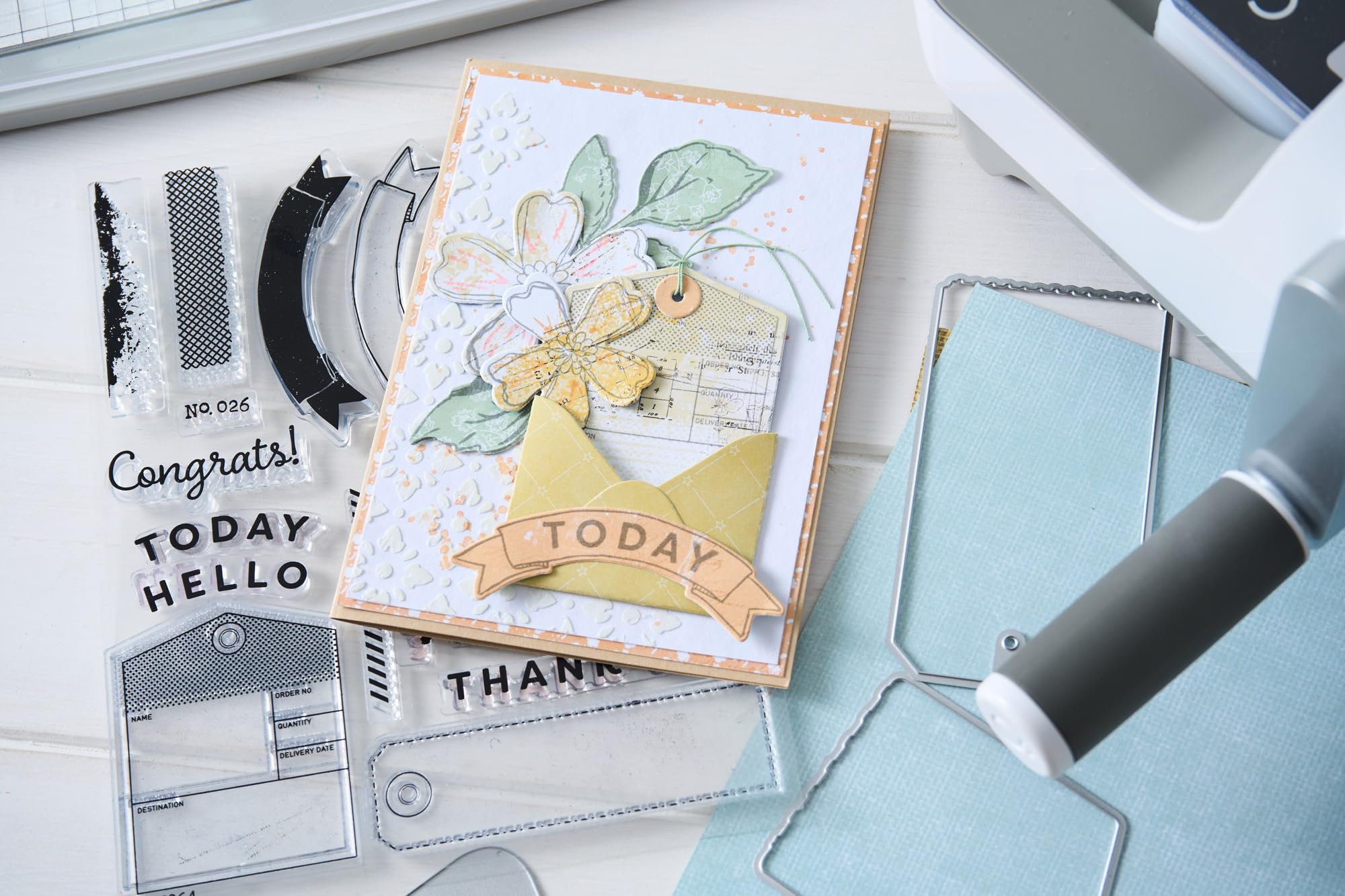 Sizzix A4 Stencil, Artful Layers by 49 & Market, 1 Stencil - Image 5