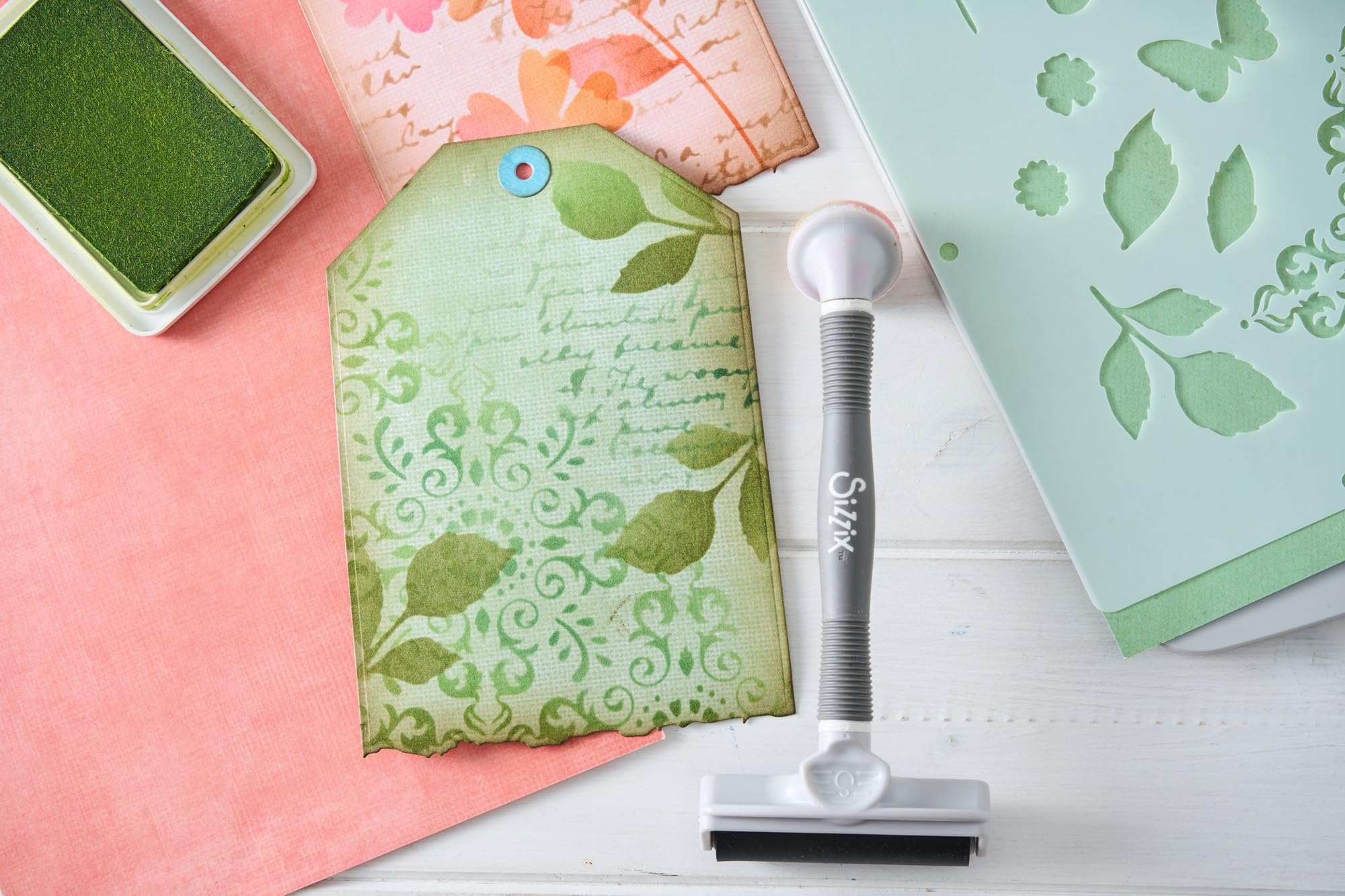 Sizzix A4 Stencil, Artful Layers by 49 & Market, 1 Stencil - Image 6