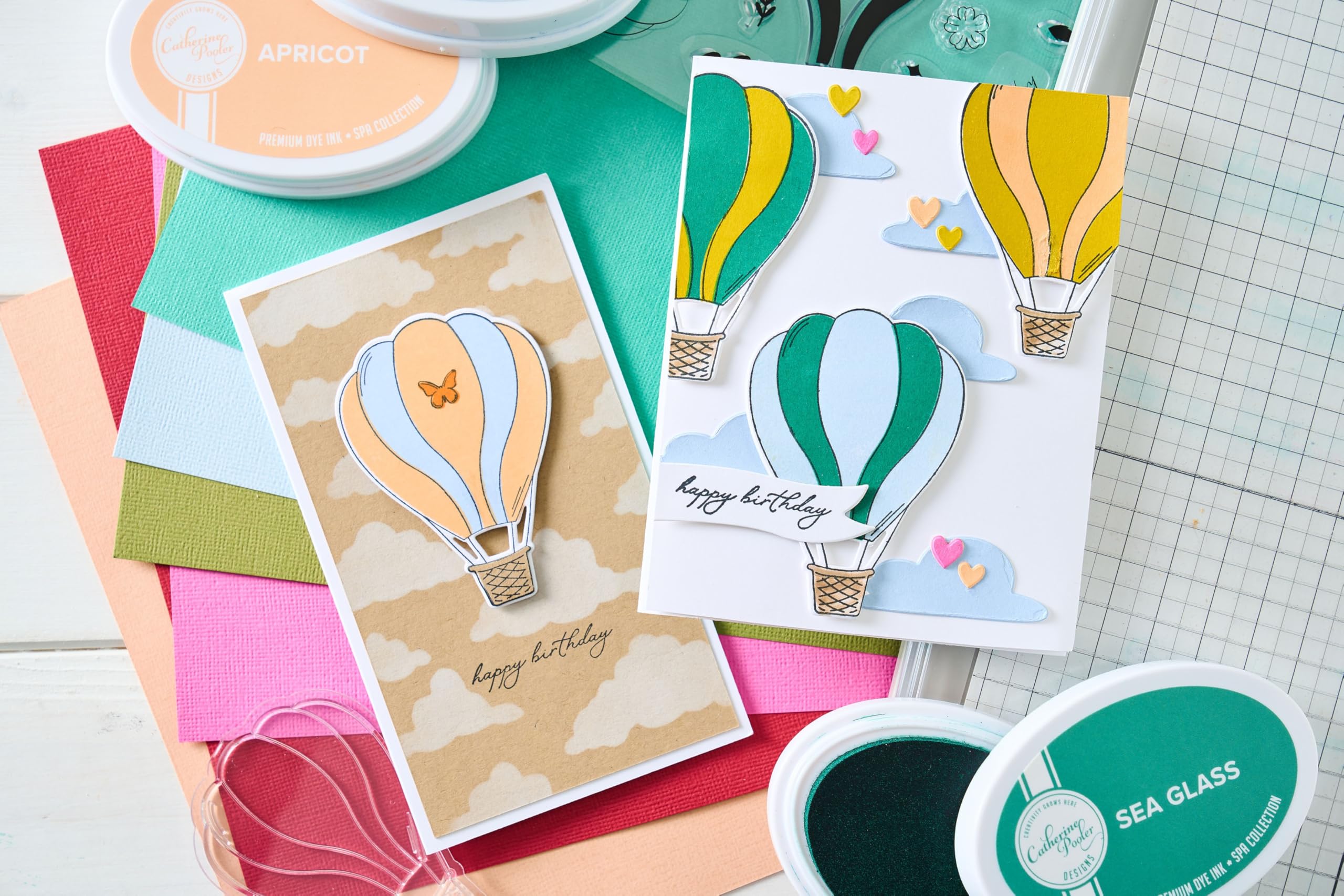 Sizzix A5 Clear Stamps Set 30PK - Up and Away by Catherine Pooler - Image 3