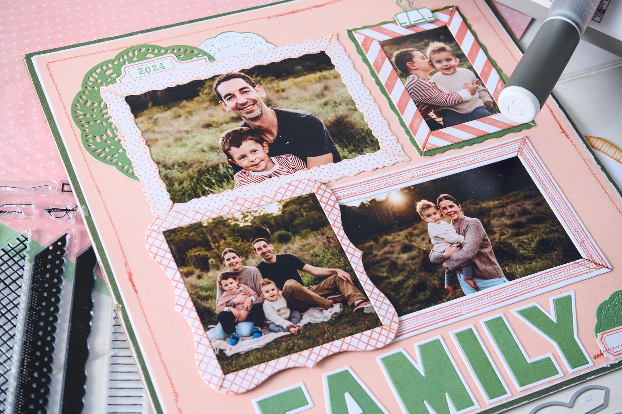 Sizzix Thinlits Die Set, Doily Duo by 49 & Market, 4 Cutting Dies - Image 4