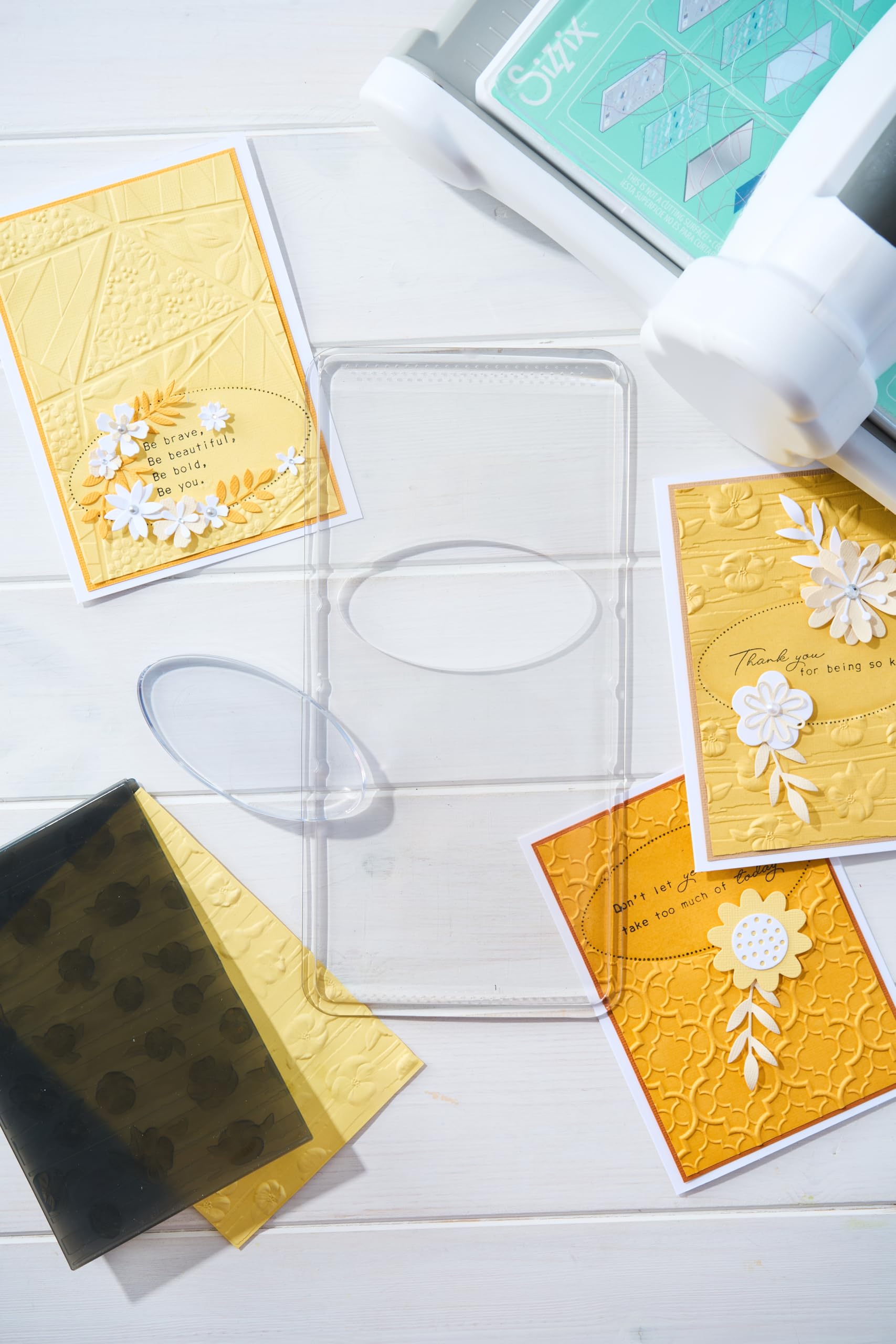 Sizzix Dimensional Diffuser by Stacey Park - Oval Plate & Insert - Image 6