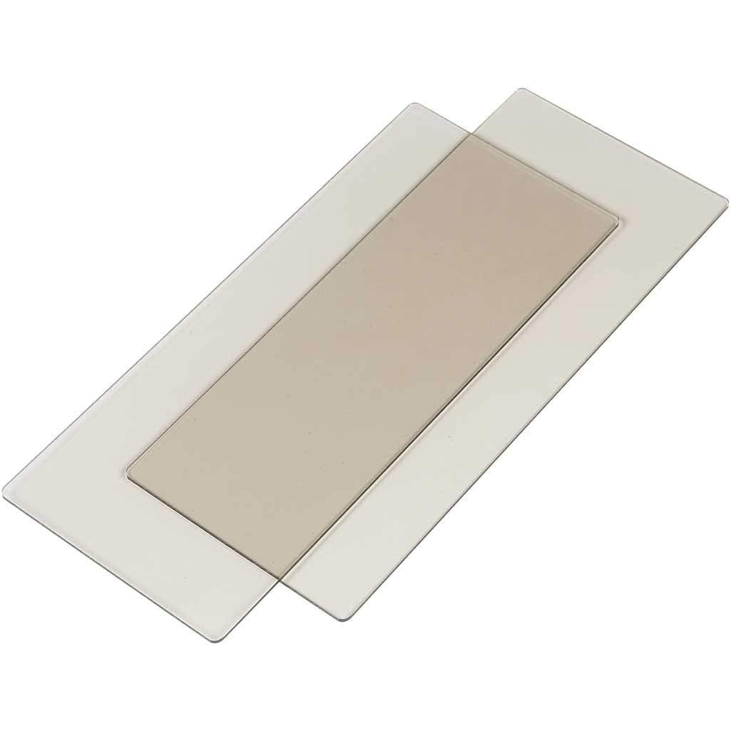 Sizzix Extended Cutting Pads 655267, Transparent, Multi Color, 14.63 inches x 6.25 inches x 0.13 inches, 2 Pack - Image 3