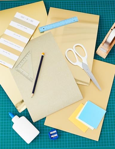 Sizzix, Gold, Surfacez-Opulent Cardstock , 50 Pack, 8x11.5 inches - Image 6