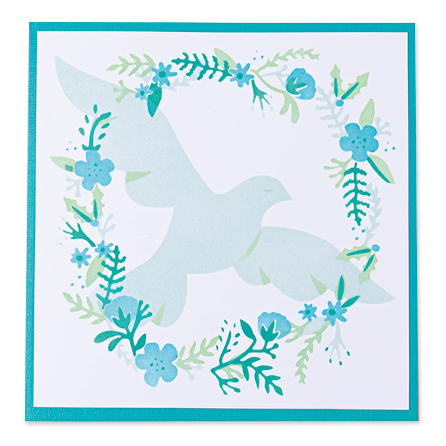 Sizzix Layered Reusable Stencils for Crafts 4PK Dove | 664931 | Chapter 4 2022 - Image 4