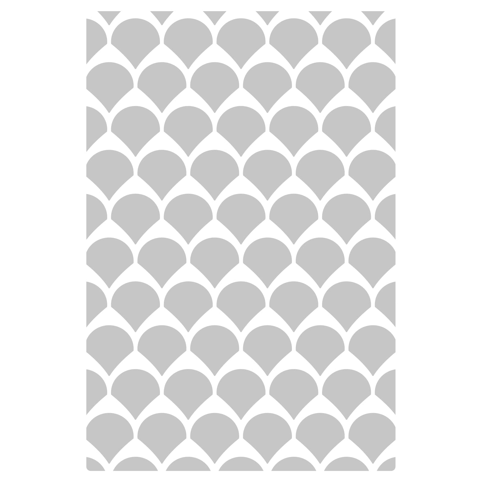 Sizzix Multi-Level Textured Impressions Embossing Folder Fan Tiles by Jennifer Ogborn | 665746 |Chapter 2 2022, Multicolor - Image 3