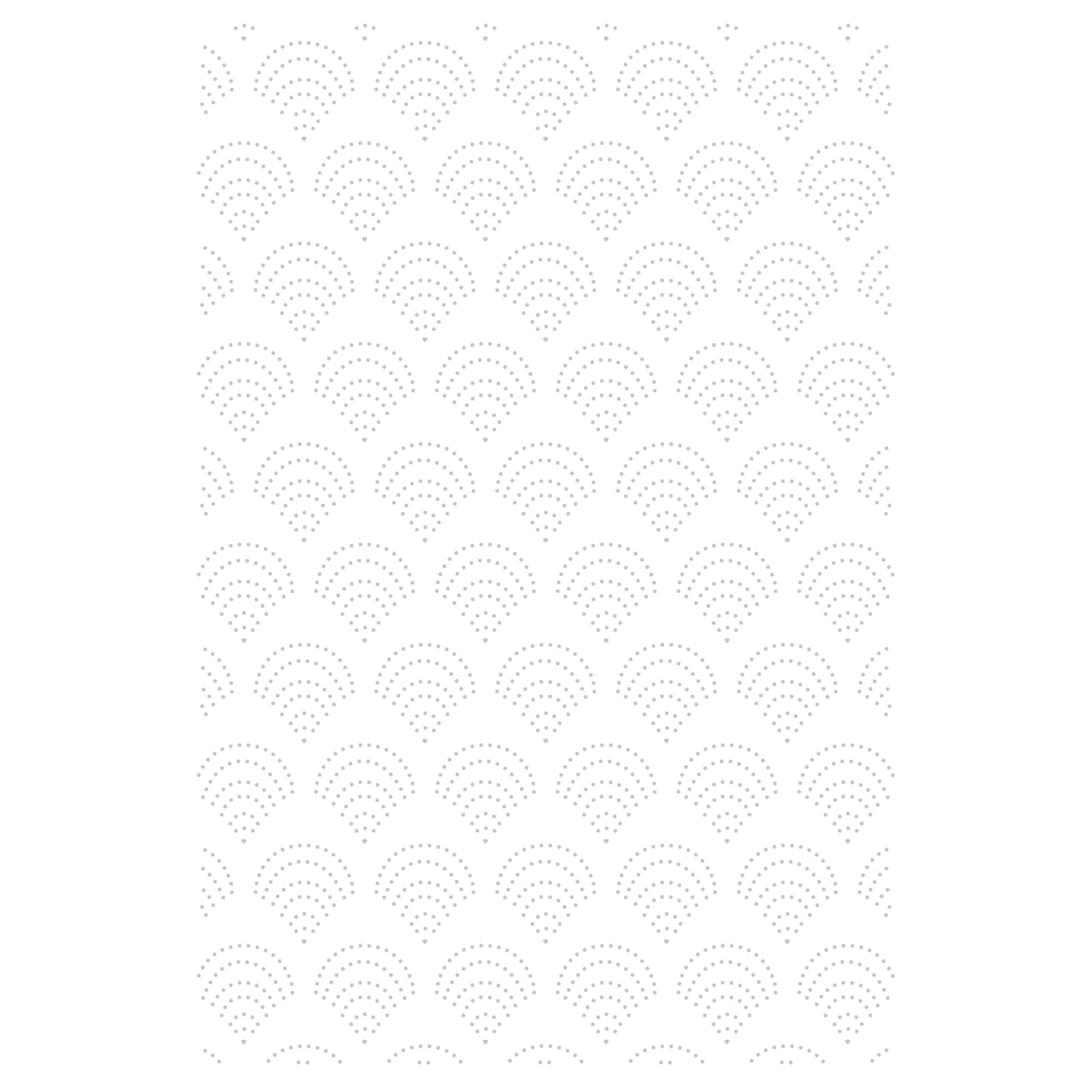 Sizzix Multi-Level Textured Impressions Embossing Folder Fan Tiles by Jennifer Ogborn | 665746 |Chapter 2 2022, Multicolor - Image 4