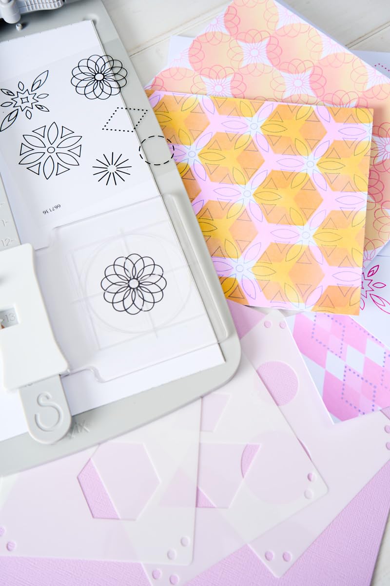 Sizzix Print and Pattern Starter Kit, Stencil & Stamp Tool Accessory - Image 6