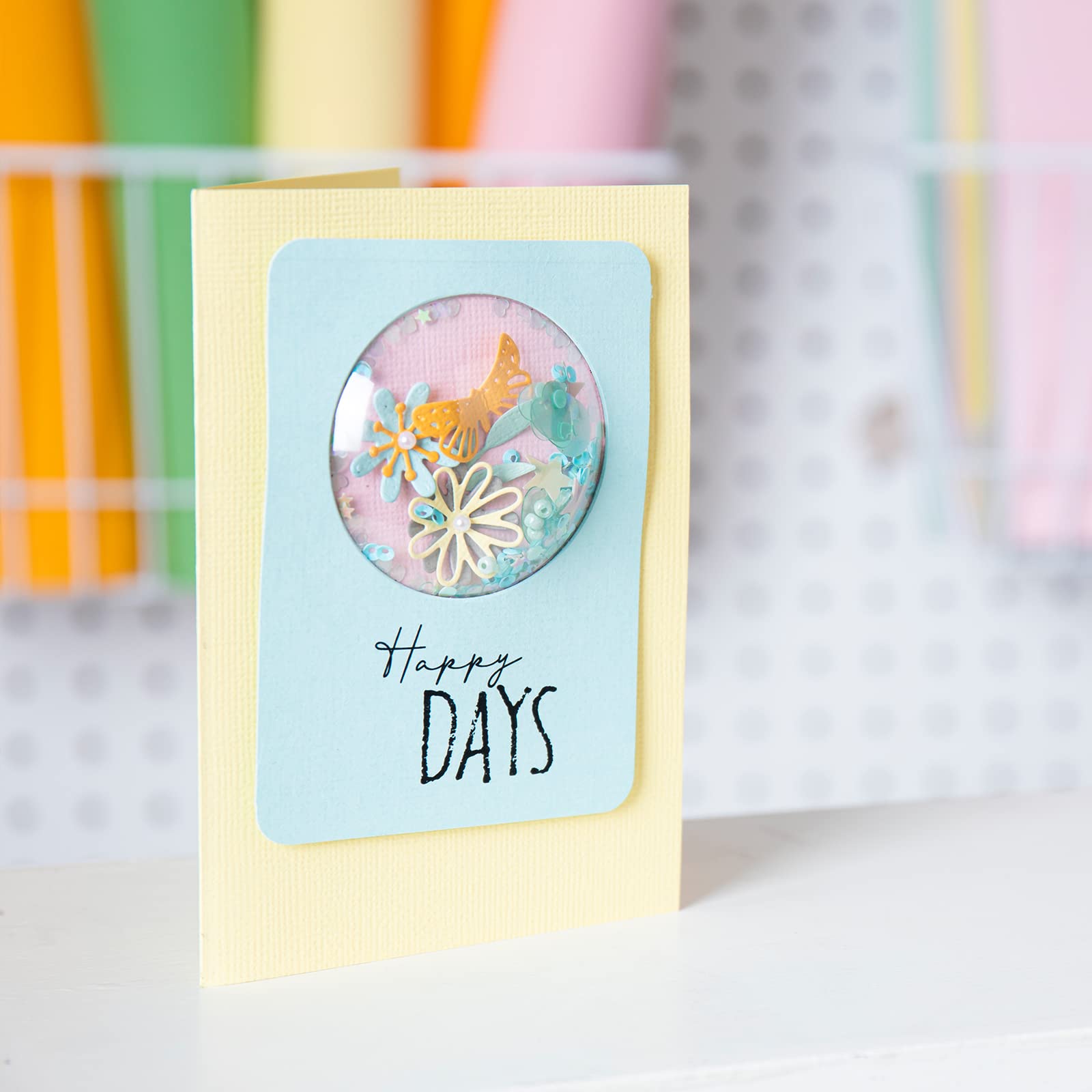 Sizzix Shaker Domes , Circle, 5.1cm, 8 Pack / 2" - Image 4