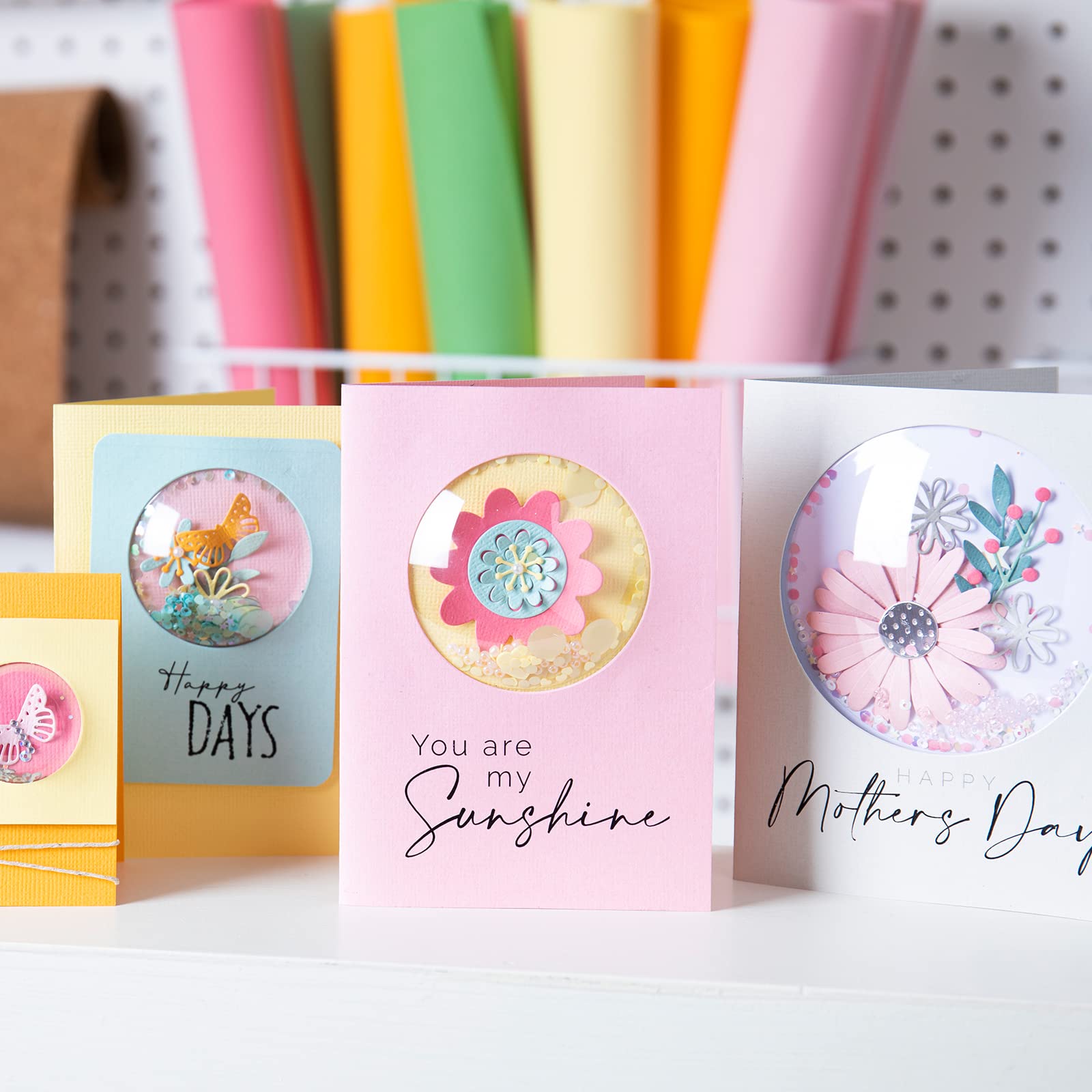 Sizzix Shaker Domes , Circle, 5.1cm, 8 Pack / 2" - Image 5