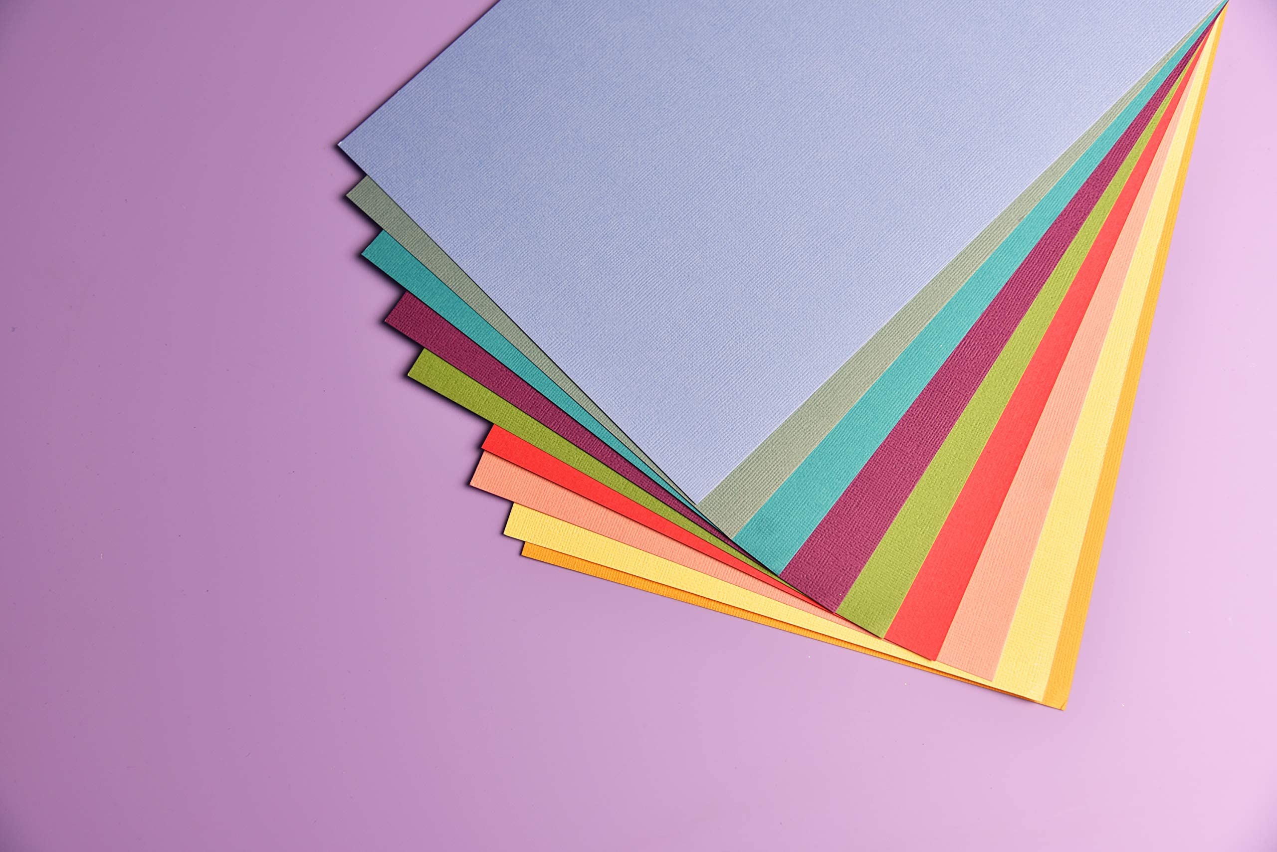 Sizzix Surfacez - Cardstock, 8 1/4" x 11 3/4", 20 Assorted Colors, 80 Sheets, 663007 - Image 4