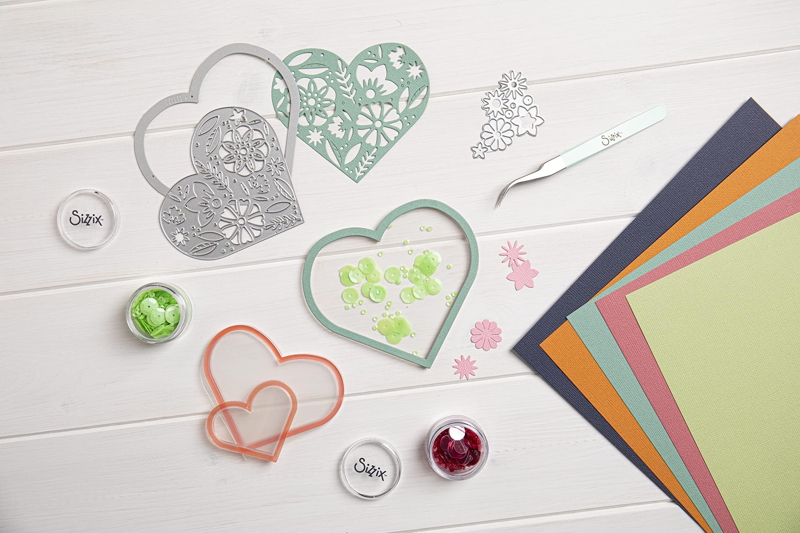 Sizzix Surfacez Cardstock 8 1/4" x 11 3/4" 20 Muted Colors 80Sh | 665695 |Chapter 2 2022 - Image 6