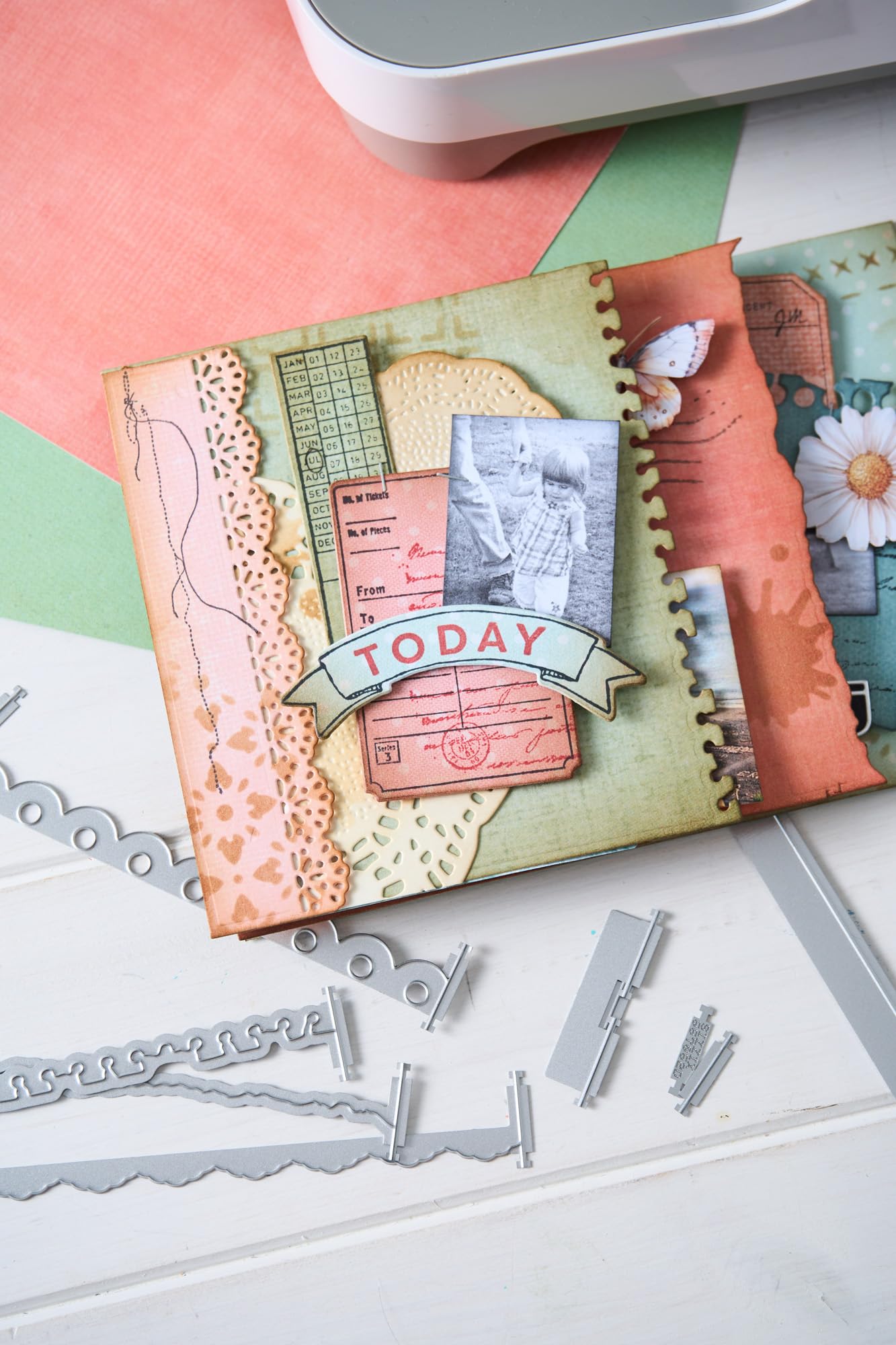 Sizzix Thinlits Die Set, Snap and Swap Journal Set by 49 and Market, 16 Cutting Dies - Image 5