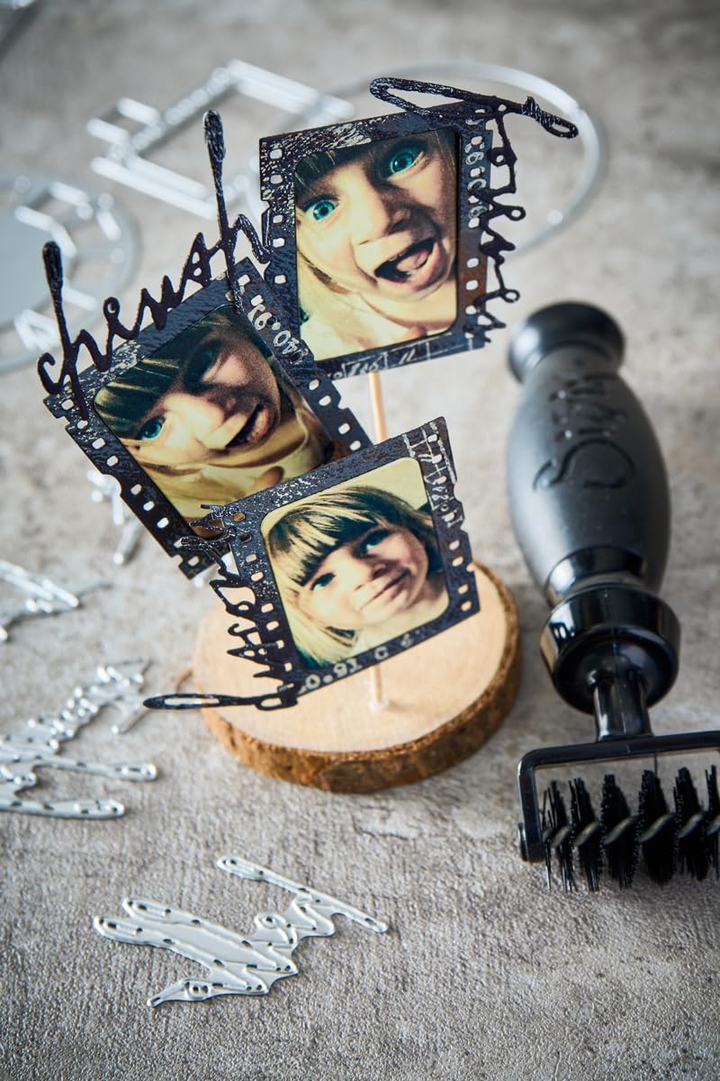 Sizzix Thinlits Die Set, Vault Picture Show by Tim Holtz, 15 Cutting Dies - Image 4